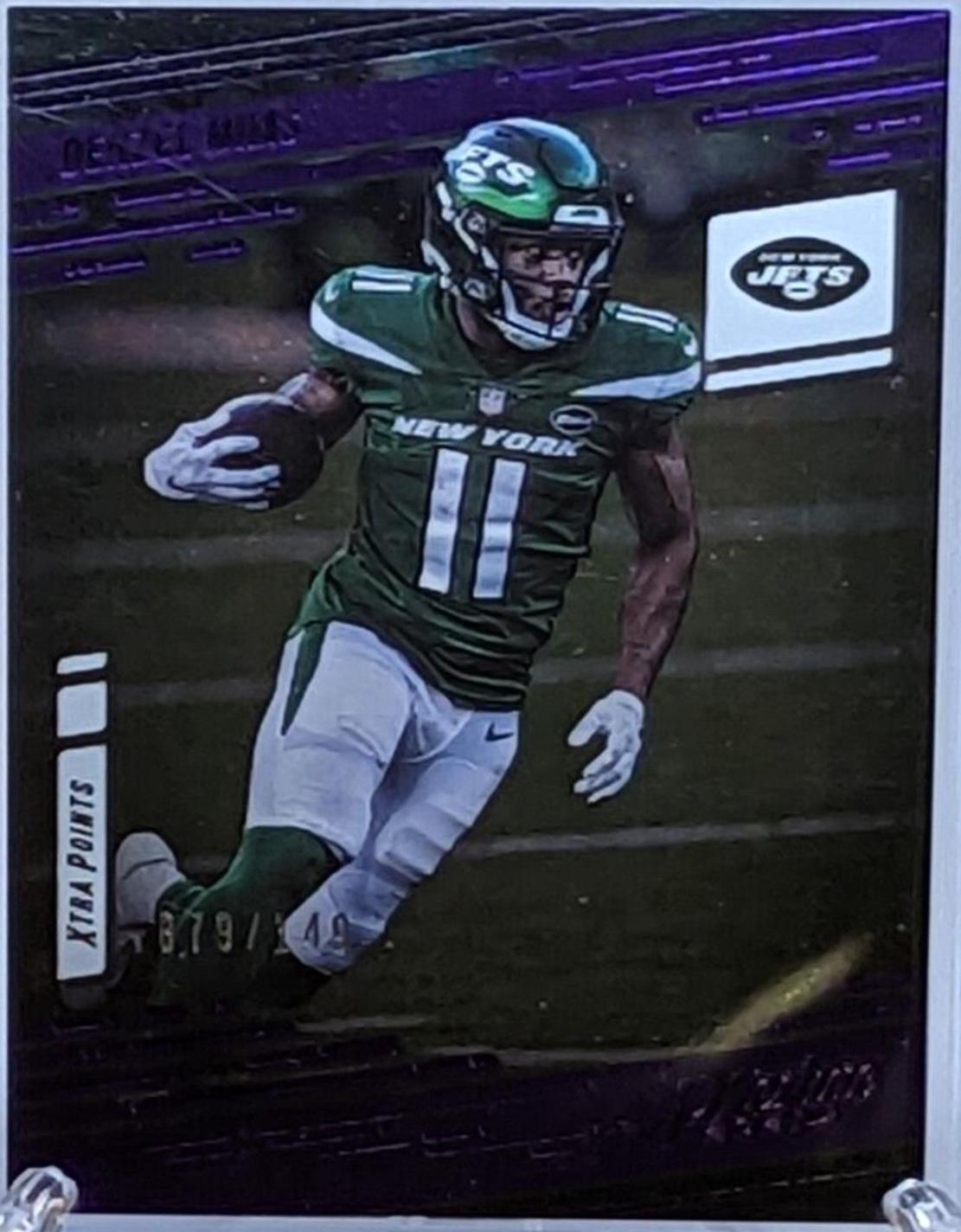 Denzel Mims [Xtra Points Purple] #163