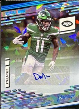 Denzel Mims [Xtra Points Signature Premium Platinum] #163