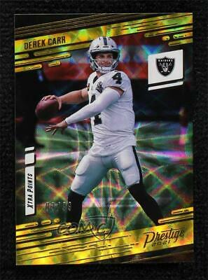 Derek Carr [Xtra Points Premium Gold] #141