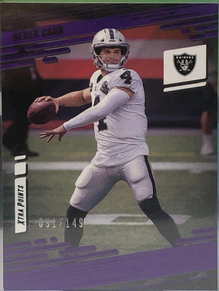 Derek Carr [Xtra Points Purple] #141