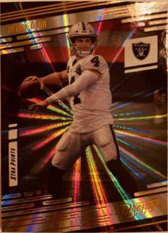 Derek Carr [Xtra Points Sunburst] #141
