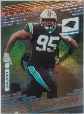 Derrick Brown [Xtra Points Dots] #80