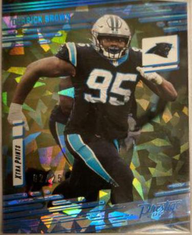 Derrick Brown [Xtra Points Platinum] #80