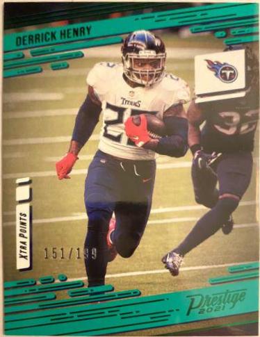 Derrick Henry [Xtra Points Premium Green] #179