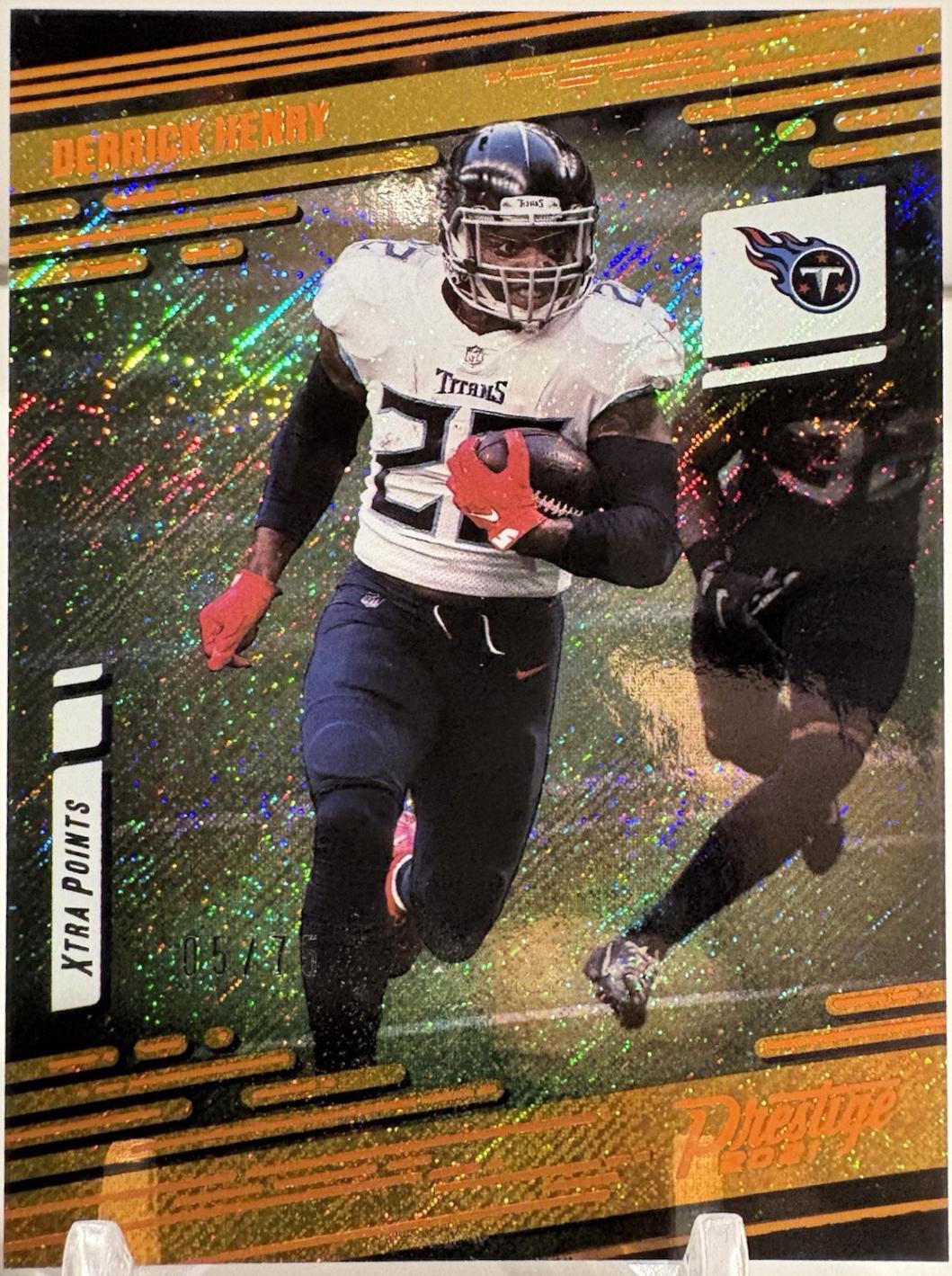 Derrick Henry [Xtra Points Premium Orange] #179