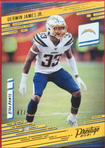 Derwin James Jr. [Xtra Points Gold] #191
