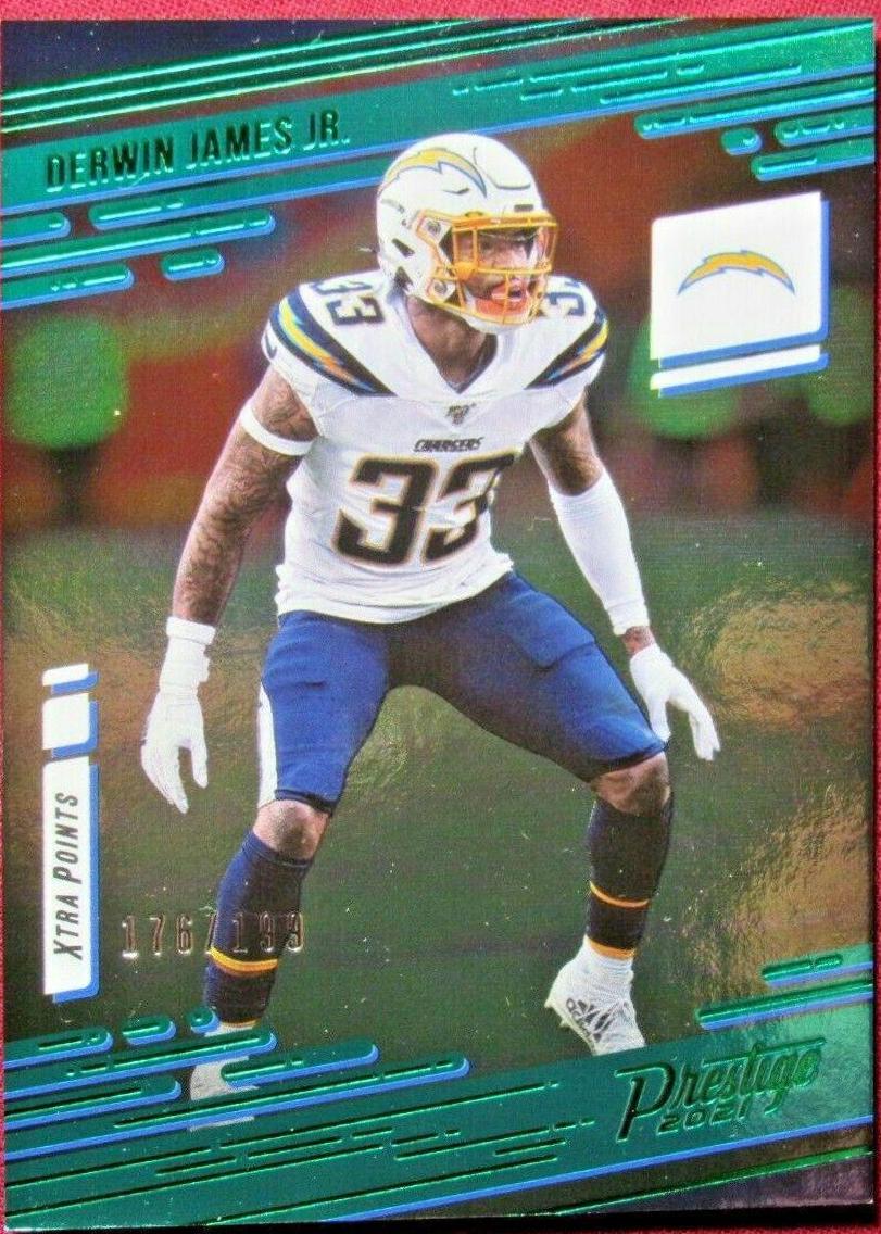 Derwin James Jr. [Xtra Points Green] #191