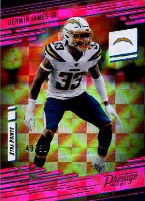 Derwin James Jr. [Xtra Points Pink] #191