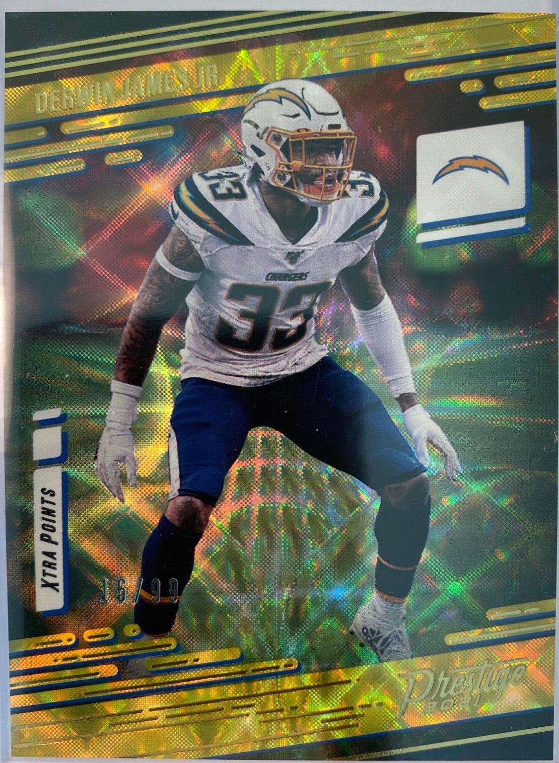 Derwin James Jr. [Xtra Points Premium Gold] #191