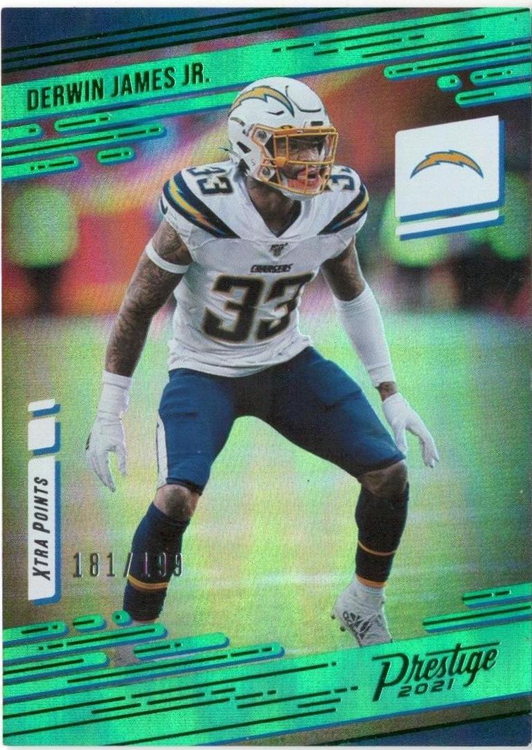 Derwin James Jr. [Xtra Points Premium Green] #191