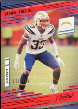 Derwin James Jr. [Xtra Points Red] #191