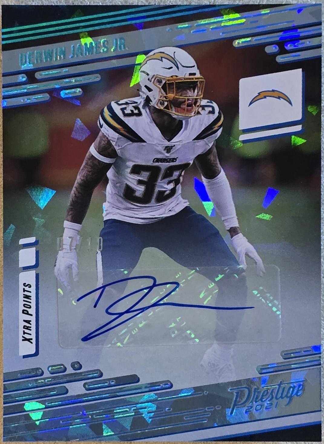 Derwin James Jr. [Xtra Points Signature Premium Platinum] #191