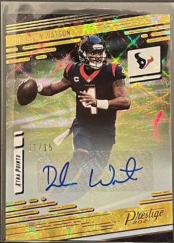 Deshaun Watson [Xtra Points Signature Premium Gold] #29
