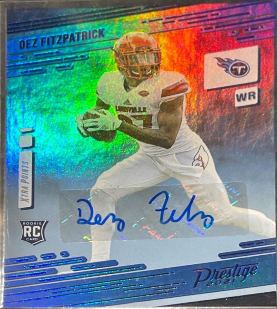 Dez Fitzpatrick [Xtra Points Signature Premium Blue] #276