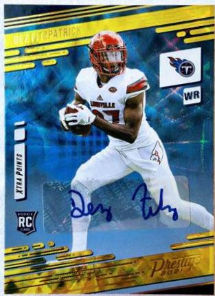 Dez Fitzpatrick [Xtra Points Signature Premium Gold] #276