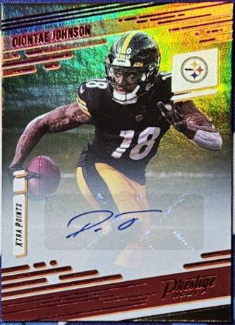 Diontae Johnson [Xtra Points Signature Premium Platinum] #170