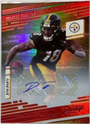 Diontae Johnson [Xtra Points Signature Premium Red] #170