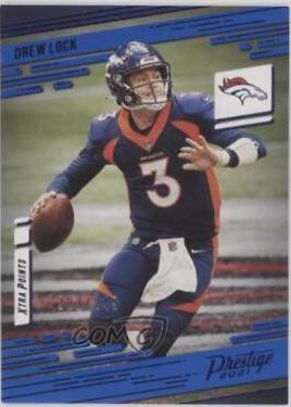 Drew Lock [Xtra Points Premium Blue] #41