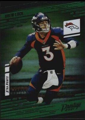 Drew Lock [Xtra Points Premium Green] #41