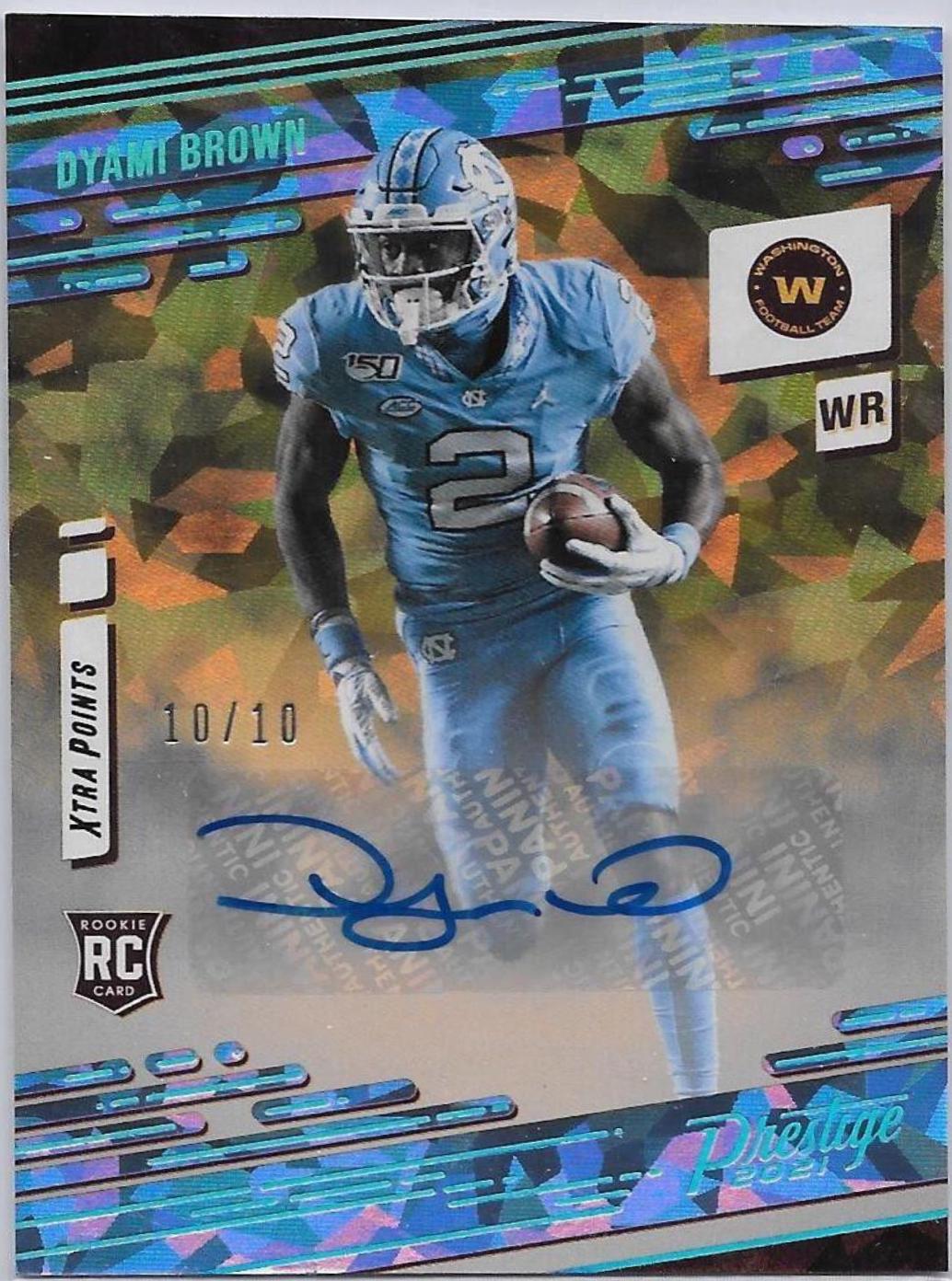 Dyami Brown [Xtra Points Signature Premium Platinum] #239