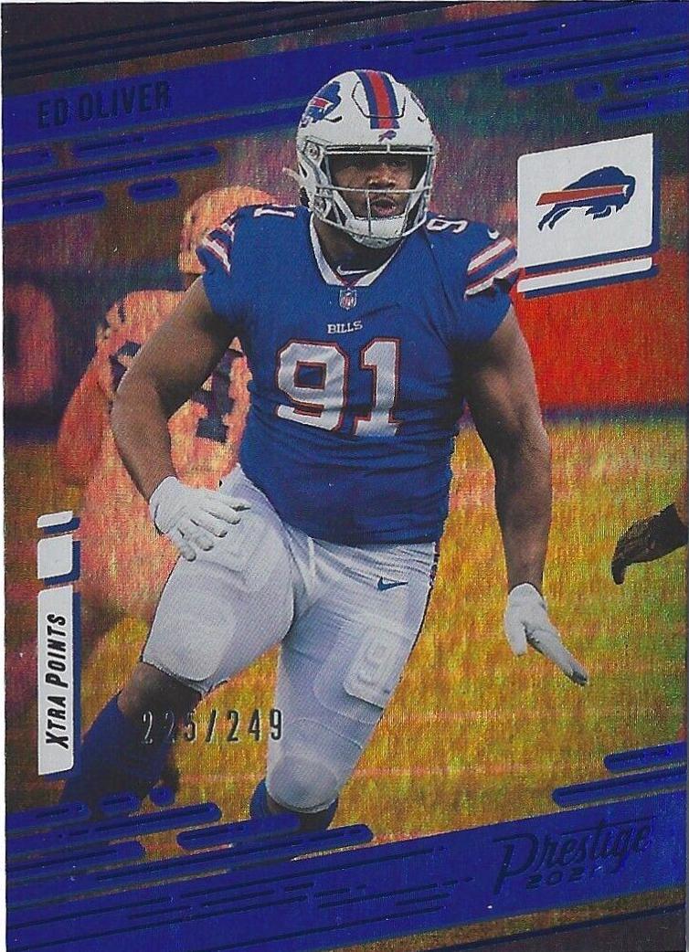 Ed Oliver [Xtra Points Premium Blue] #18