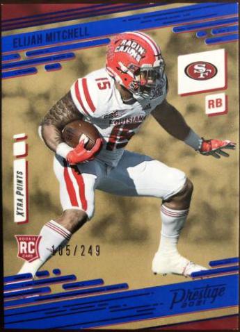 Elijah Mitchell [Xtra Points Blue] #289