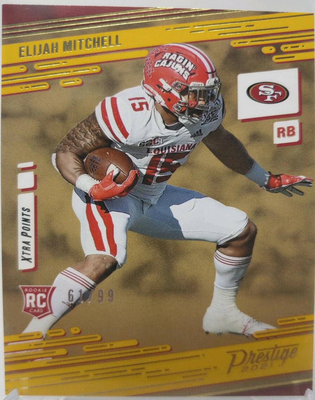 Elijah Mitchell [Xtra Points Gold] #289