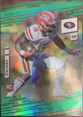 Elijah Mitchell [Xtra Points Green] #289