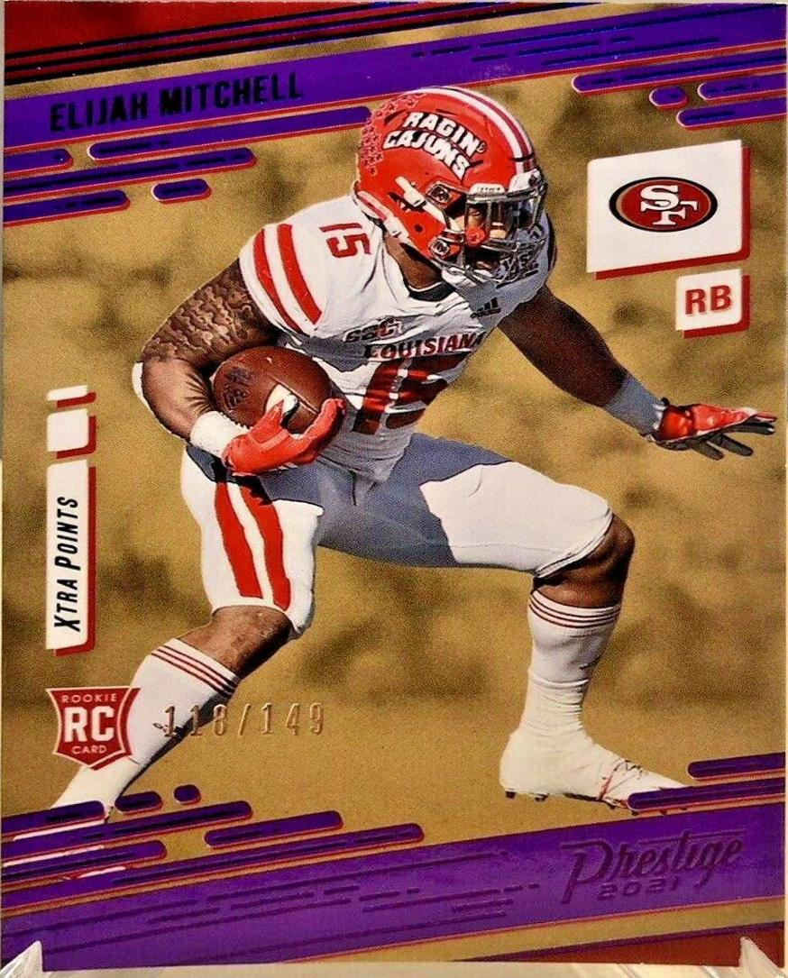 Elijah Mitchell [Xtra Points Purple] #289