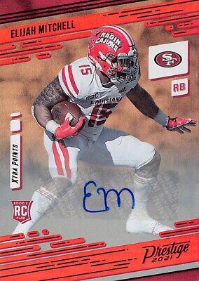 Elijah Mitchell [Xtra Points Signature Premium Red] #289