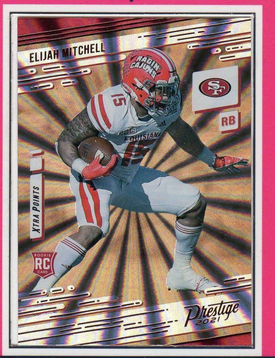 Elijah Mitchell [Xtra Points Sunburst] #289