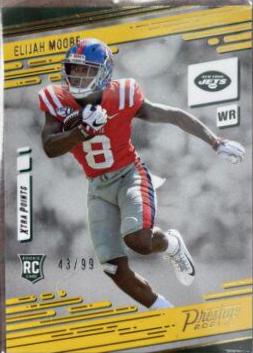 Elijah Moore [Xtra Points Gold] #221
