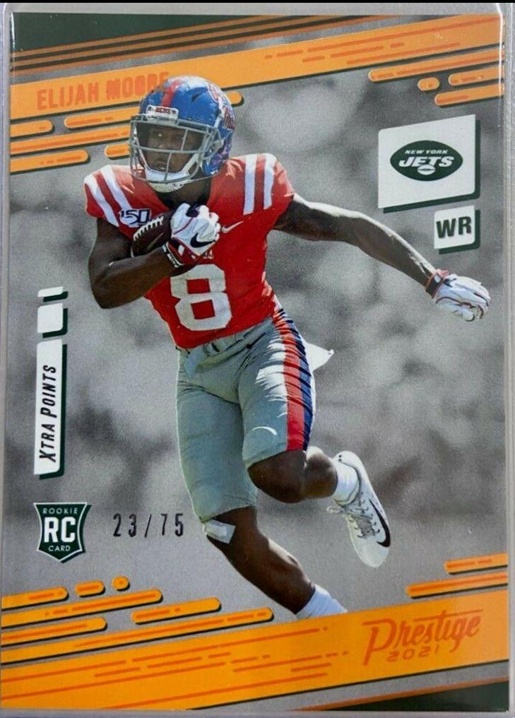 Elijah Moore [Xtra Points Orange] #221