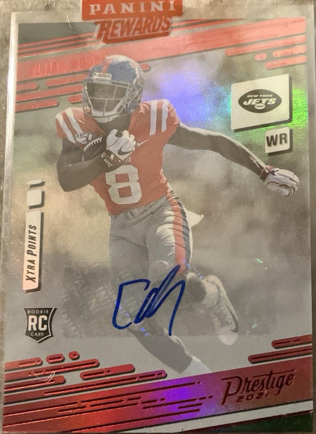 Elijah Moore [Xtra Points Premium Red] #221