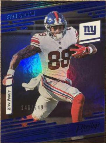Evan Engram [Xtra Points Blue] #59