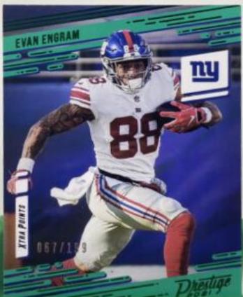Evan Engram [Xtra Points Green] #59