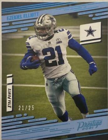 Ezekiel Elliott [Xtra Points Platinum] #10