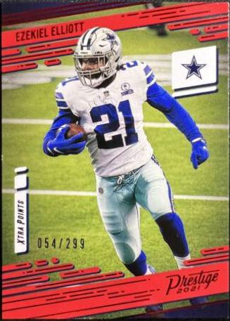 Ezekiel Elliott [Xtra Points Premium Red] #10