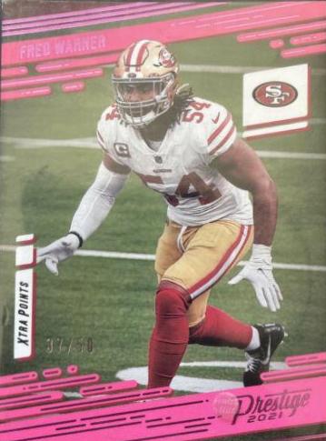 Fred Warner [Xtra Points Pink] #150