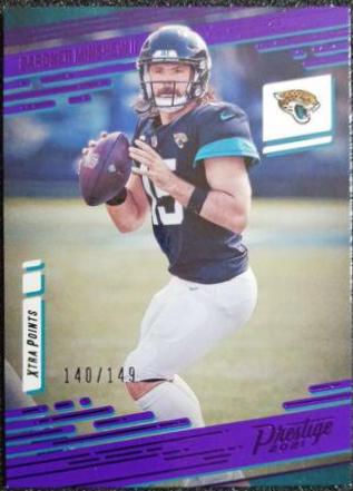 Gardner Minshew II [Xtra Points Premium Purple] #128