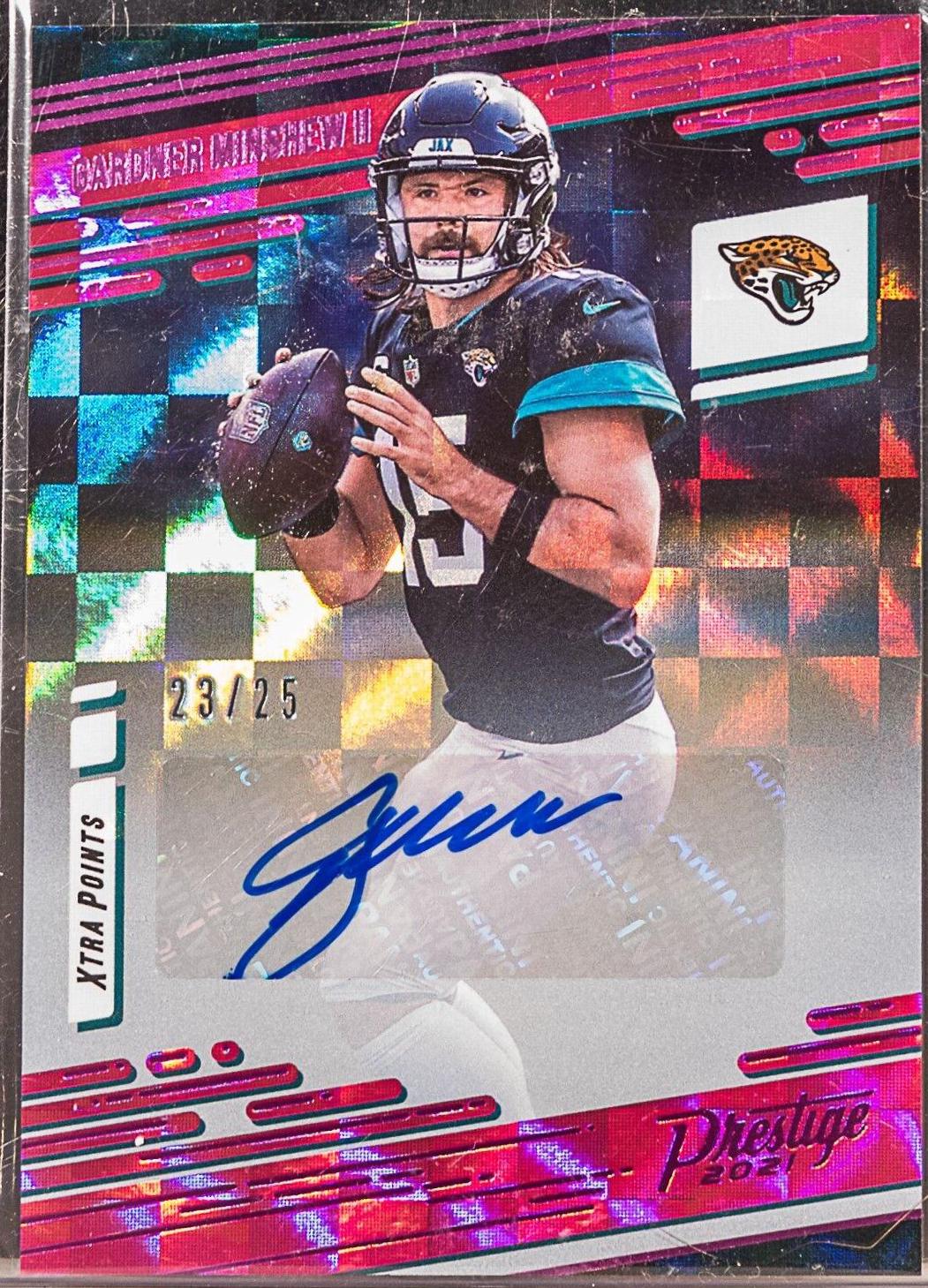 Gardner Minshew II [Xtra Points Signature Premium Pink] #128