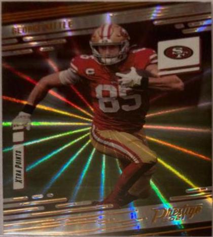 George Kittle [Xtra Points Sunburst] #146
