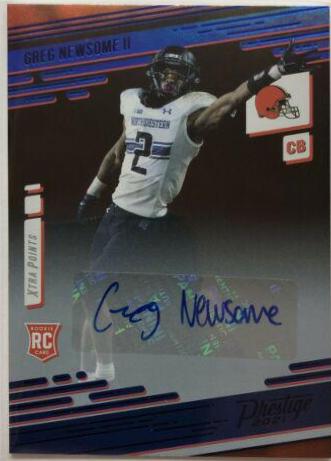 Greg Newsome II [Xtra Points Blue] #263