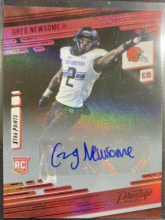Greg Newsome II [Xtra Points Red] #263