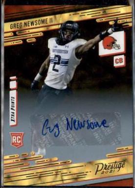 Greg Newsome II [Xtra Points Signature Premium Gold] #263