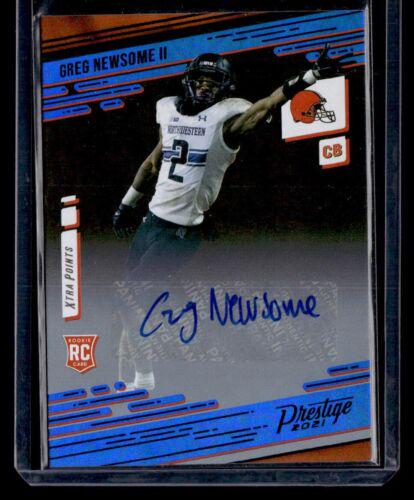 Greg Newsome II [Xtra Points Signature Premium Platinum] #263