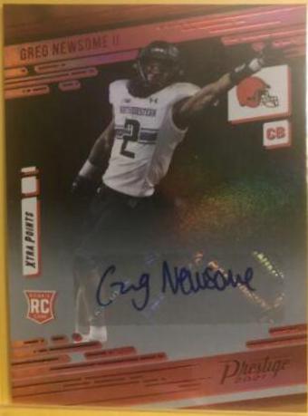 Greg Newsome II [Xtra Points Signature Premium Red] #263