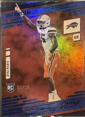 Greg Rousseau [Xtra Points Blue] #252