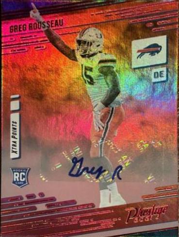 Greg Rousseau [Xtra Points Signature Premium Red] #252