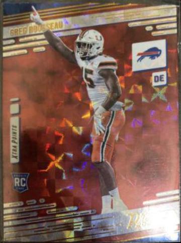 Greg Rousseau [Xtra Points Sunburst] #252